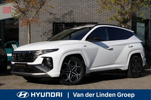 Hyundai Tucson 1.6 T-GDI HEV N Line Sky 4X4 230PK! Full Option! "RIJKLAARPRIJS"