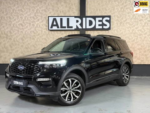 Ford EXPLORER 3.0 V6 EcoBoost PHEV ST-Line | Pano | Carplay | Stuur/Stoelverwarming | Trekhaak | Stoelverkoeling | 7 Zits