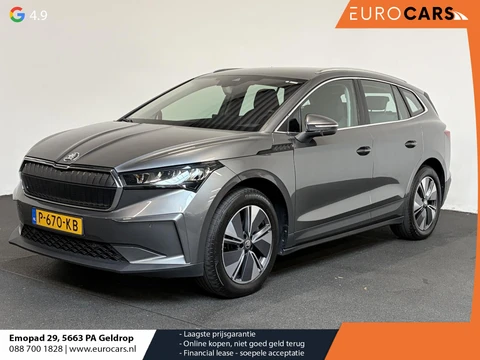 Skoda Enyaq iV 80 SOH 93 % Electrisch verstelbare Bestuurder stoel Warmtepomp Navigatie Apple Carplay/Android Auto Climate control Parkeer sensoren Lichtmetalen Velgen Parkeer sensoren Led