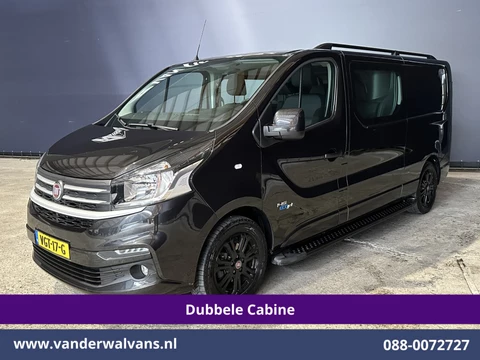 Fiat Talento 2.0 MultiJet 146pk L2H1 Dubbele Cabine Euro6 Airco | 5-Zits | Camera | Navigatie | LM velgen Cruisecontrol, Trekhaak, Parkeersensoren, Sidebars, Dakdragers
