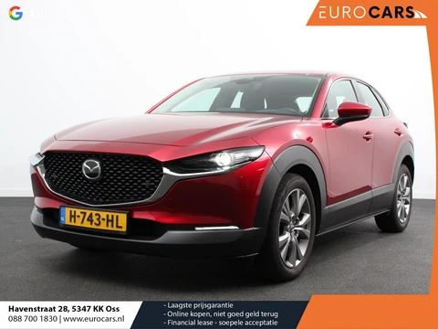Mazda CX-30 2.0 e-SkyActiv-X 180pk M Hybrid Comfort Navigatie Climate Control Trekhaak Cruise Control Adaptive Lichtmetalen velgen Camera Parkeer sensoren Led Dab