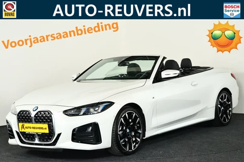 BMW 4 Serie Cabrio 430i xDrive M-Sport / Opendak / Harman Kardon / ACC / HUD / Nekverwarming / 3D view / CarPlay