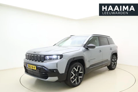 Jeep Compass First Edition 74 kWh | DEMO | Lederen bekleding | Massagestoelen | Stoelventilatie en verwarming | Keyless | Climate control | Draadloze telefoonlader
