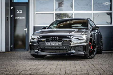 Audi A6 Avant 55 TFSIe|QUATTRO|S-LINE|ACC|MATRIX|STUURVERWARMING|S6|CARPLAY