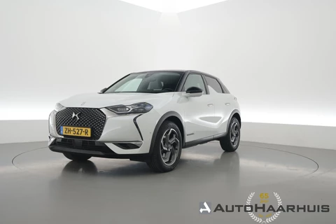 DS DS 3 Crossback 1.2 PureTech Grand Chic | Rijklaar! | Orig. NL | Dig. Cockpit | HUD | Adapt. Cruise | NAV+App.Connect | Leder | Camera+PDC | LED | ACC | 18'' V