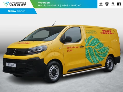 Opel Vivaro Electric L3 50 kWh | tot 8 jaar garantie | inclusief complete DHL subcontractor inrichting | RAL1032