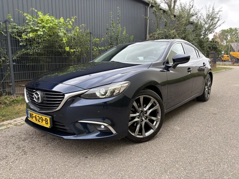 Mazda 6 2.0 SkyActiv-G 165 GT-M / LEER / HEAD-UP / NAVI / TREKHAAK / CRUISE / 164dkm! NAP!
