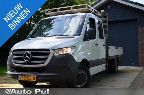 Mercedes-Benz Sprinter 514 2.2 CDI L3 DC EURO VI-D Open Laadbak Met Laadkraan/Trekhaak/Airco