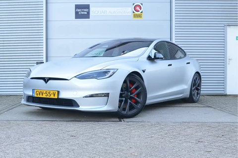 Tesla Model S Plaid Kuipstoelen, AutoPilot 4.0 Ryzen, (FSD 99,- p/mnd)