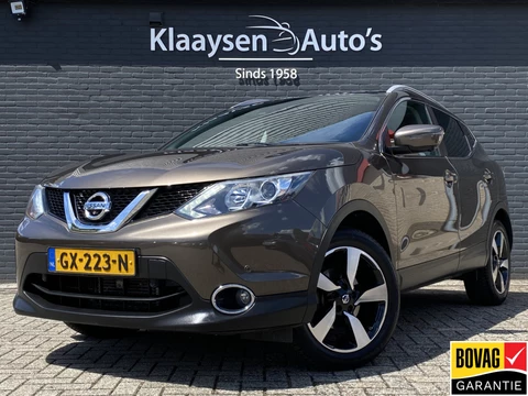 Nissan QASHQAI 1.2 Connect Edition 116 pk AUT. | dealer onderh. | 360 graden camera | panoramadak | trekhaak | all season banden