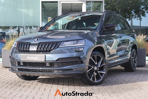 Skoda Karoq 1.5 SportLine TSI ACT 150pk | Virtual | ACC | Camera | Keyless | Stoelverwarming | Climate | Sfeer |