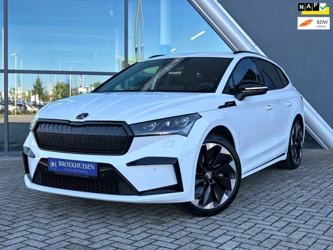 Skoda Enyaq iV 60 Sportline BTW AUTO S.O.H 93,4% Trekhaak / Stoel-Stuurverwarming / Camera
