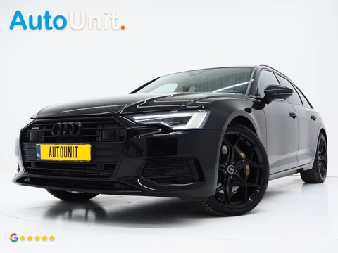 Audi A6 Avant 50 TFSI e quattro Full Black | Panoramadak | HUD | B&O Audio | Leder | Keyless | Camera | Sfeerlicht | Carplay