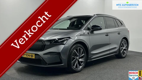 Skoda Enyaq iV 60 Sportline 89% SOH CAMERA ECC ADAPTIEF CRUISE NAVI CARPLAY.