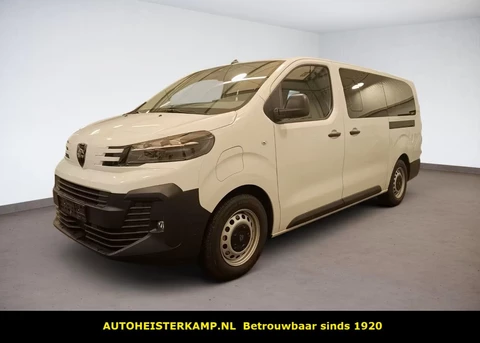 Peugeot e-Expert EV L3 75 kWh 9 zitter 43.439 inclusief BTW LED 2 x Schuifdeur Android Auto CarPlay