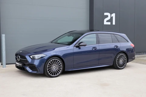 Mercedes C-klasse Estate 220 d AMG Line / Panoramadak / Memory Stoelen / Burmester Surround / Night Pakket / Trekhaak Wegklapbaar
