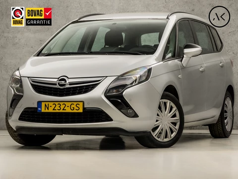 Opel Zafira Tourer 1.4 Edition 7 Persoons (NAVIGATIE, STUUR/STOELVERWARMING, XENON, SPORTSTOELEN, TREKHAAK, PARKEERSENSOREN, CRUISE, NIEUWSTAAT)