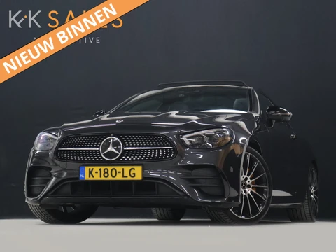 Mercedes-Benz E-Klasse Coupé 200 AMG Sport FULL OPTION [SCHUIFKANTELDAK, BURMESTER, ADAPTIVE CRUISE, APPLE CARPLAY, ANDROID, SFEERVERLICHTING, MEMORYSEATS, STOELVERWARMING, HEADUP DISPLAY, CAMERA V+A, DIGITAL DASH, ELEKTRISCHE