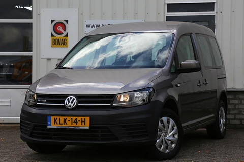Volkswagen Caddy 1.4 TGI Trendline 5 Persoons Automaat*Perfect VW Onderh.*2x zijschuifdeur/Stoelverw./Climate-Control/Parkeersens.V+A*