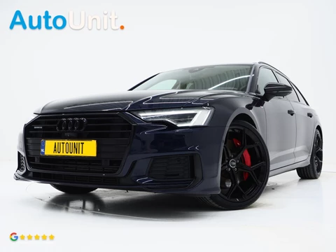 Audi A6 Avant 55 TFSI e quattro Full Black | Panoramadak | B&O Audio | Trekhaak | HUD | Leder | Keyless | Sfeerlicht | Carplay