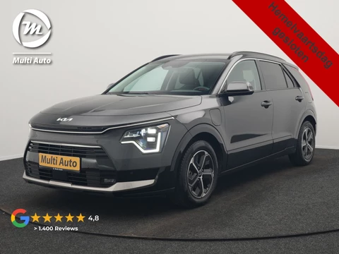 Kia Niro 1.6 GDi DynamicLine PHEV 182pk Dealer O.H. | Adaptive Cruise | Camera | Sfeerverlichting | Apple Carplay | Sportstoelen & Stuur Verwarmd | Widescreen Navi | Keyless | LED Koplampen | DAB | Plug In Hybrid
