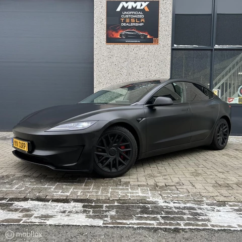 Tesla Model 3 Performance + PILLAR DELETE + TINTED RAMEN