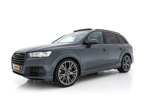 Audi SQ7 4.0 TDI Quattro Pro Line + Aut. *PANO | LEATHER | FULL-LED | DIGI-COCKPIT | BOSE-SOUND | KEYLESS | CAMERA | NAVI-FULLMAP | HEATED/VENTILATED-COMFORTSEATS | SHIFT-PADDLES | CARBON-INLAY | ECC | ADAPTIVE-CRUISE | 