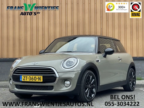 MINI 3-deurs 1.5 Cooper Chili | Origineel Nederlands | NAP | Keyless go/entry | Stoelverwarming | Airconditioning | Bluetooth | Rijmodus Regeling | Zwarte Hemel |