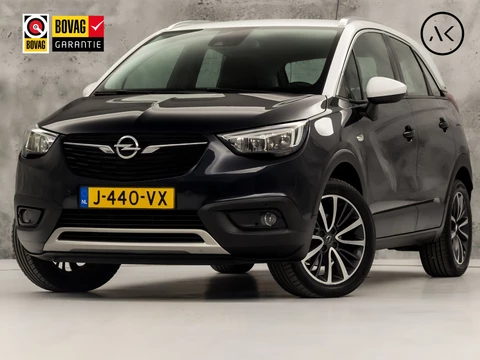Opel Crossland X 1.2 Turbo Innovation Sport Automaat (APPLE CARPLAY, GROOT NAVI, CLIMATE, PARKEERSENSOREN, SPORTSTOELEN, CRUISE, LM VELGEN, NIEUWSTAAT)