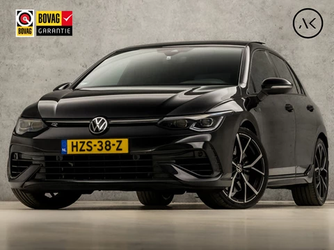 Volkswagen Golf 2.0 TSI R 4Motion 320Pk Automaat (SCHUIFDAK, STOELVERWARMING/KOELING, LEDER, MEMORY SEATS, CAMERA, STUURWIEL VERWARMD, IQ LIGHT, APPLE CARPLAY, KEYLESS, SFEERVERLICHTING, NIEUWSTAAT)