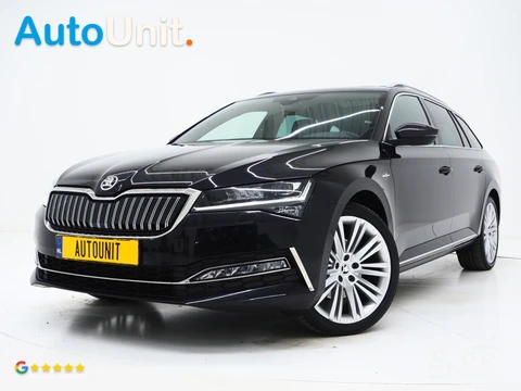 Škoda Superb Combi 1.4 TSI iV Laurin & Klement | Panoramadak | Leder | Trekhaak | Massage | 360 | Canton | Memory | Carplay
