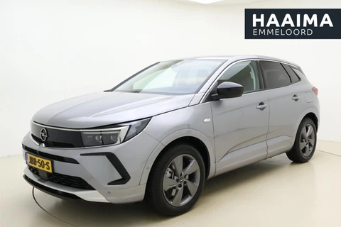 Opel Grandland 1.6 Turbo 225pk Automaat Plug-In Hybrid GS | Navigatie | Lederen bekleding | Stoelverwarming & ventilatie | Adapt. Cruise control | Camera | Keyless | Lichtmetalen velgen