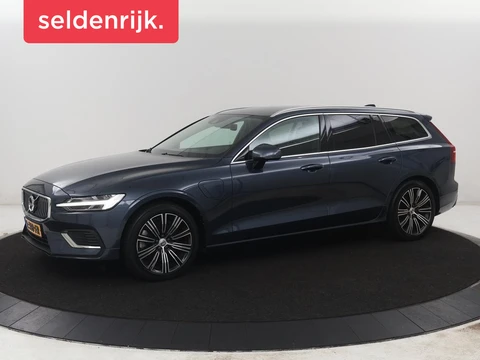 Volvo V60 2.0 T8 Recharge AWD Inscription | SOH 82% | Trekhaak | 360 camera | Leder | Stuur/stoelverwarming | Memory | Adaptive cruise | Full LED |