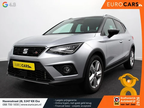SEAT Arona 1.0 TSI 110 pk DSG FR Tech Parkeersensoren Camera Adaptieve Cruise Control Stoelverwarming Dodehoek Assistent Getinte ramen LED-verlichting voor
