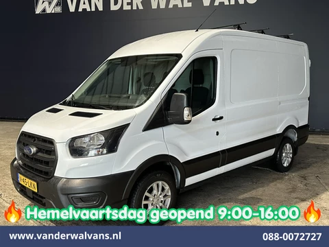 Ford Transit 2.0 TDCI L2H2 Euro6 Airco | 2450kg Trekhaak | LM velgen | Verwarmde voorruit Dakdragers, Bijrijdersbank