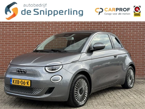 Fiat 500e 42 kWh SOH 98% CARPLAY PDC CAMERA STOELVW LED DAB CLIMA LMV CRUISE