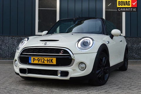 MINI Cooper S Cabrio 2.0 Chili Rijklaarprijs-Garantie Navigatie Led Leder/Stof Sport interieur