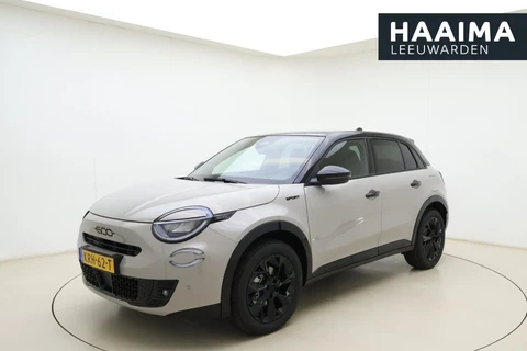Fiat 600e La Prima 54 kWh | DEMO | 8 Jaar fabrieksgarantie | Massagestoelen | Camera | Elektrische achterklep | Zwart dak | Keyless  | Lichtmetalen velgen black