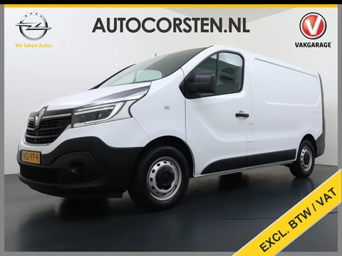 Renault Trafic **Gereserveerd** 2.0dCi 120PK T29 L1H1 Trekhaak Airco Navi Euro 6 Cruise Control Bluetooth Pdc Betonplex Vloer Wandbetimmering Schuifdeur 2.000KG Trekgewicht 1e Eigenaar Origineel Nederlandse Auto