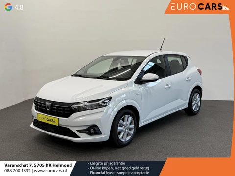 Dacia Sandero 1.0 TCe 90 Comfort Groot scherm Navigatie Apple Carplay Android Auto Cruise Control Airco Full LED Armsteun