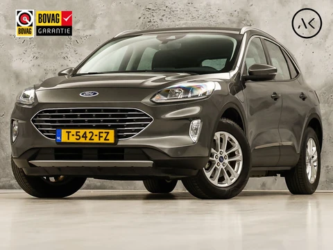 Ford Kuga 2.5 PHEV Titanium X 225Pk Automaat (SOH 87,6%, VIRTUAL COCKPIT, APPLE CARPLAY, STUUR/STOELVERWARMING, KEYLESS, SPORTSTOELEN, CAMERA, TREKHAAK, NIEUWSTAAT)