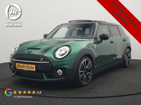 MINI Clubman Mini 2.0 Cooper S John Cooper Works FACELIFT 179pk Dealer O.H | Panodak | Adaptive Cruise | Alcantara JCW Sportstoelen | Head Up | Harman Kardon | 19"L.M | Trekhaak Afn. | Camera | Keyless |