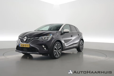 Renault Captur 1.6 E-Tech Plug-in Hybrid 160 Initiale Paris | SOH 89.1% | Cruise Contr. | Bose Audio | Trekhaak | Camera | Stoelverw. | Leder | Keyless R