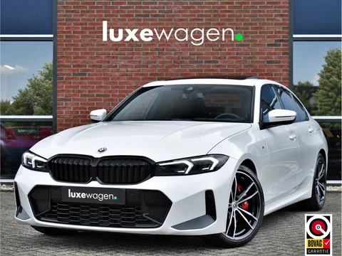 BMW 3 Serie 330d M-Sport Pro Pano H/K HUD El-zetels Parelmoer-wit!