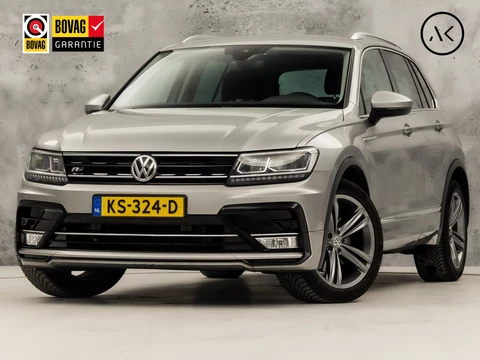 Volkswagen Tiguan 2.0 TSI 4Motion R-Line Sport 179Pk Automaat (VIRTUAL COCKPIT, NAVIGATIE, CLIMATE, GETINT GLAS, SPORTSTOELEN, PARKEERSENSOREN, ADAPTIVE CRUISE, NIEUWSTAAT)