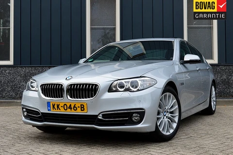 BMW 5 Serie 520i Luxury Edition Rijklaarprijs-Garantie Leder Sport interieur Schuifdak Led Navigatie Airco