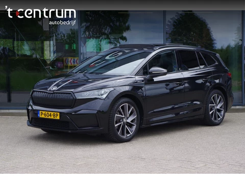 Škoda Enyaq iV 60 Sportline 180 PK, 90% SOH, Panoramadak, Adap. Cruise Control, Stoelverwarming, Camera