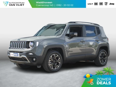 Jeep Renegade 4xe 240 Plug-in Hybrid Electric New Upland | Clima | Apple Carplay | Dakrails | Priv. Glass | LED | Navi | 17" | PDC | Sting Grey