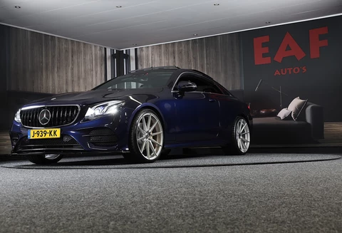 Mercedes-Benz E-klasse Coupé 200 AMG Line / Aut / Leder / Burmester / Memory / Elek Stoelen / Dig Cockpit / Open Pano / 21 Inch