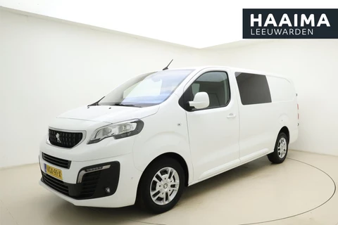 Peugeot Expert 2.0 BlueHDI 120 Long Asphalt DC / Dubbele cabine / Cruise control / Airco / Achteruitrijcamera / Parkeersensoren / Schakelstuurbediening / Apple-Android Carplay / Automaat